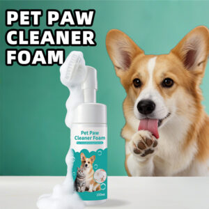 150ml pet paw cleaner foam, no rinse dog & cat foot cleaning, bulk wholesale & oem available