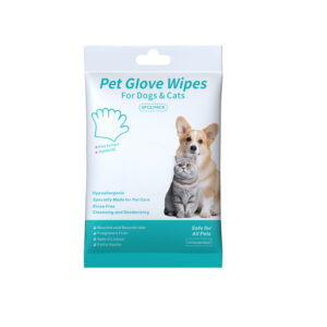 pet grooming gloves wipes 6pcs | factory direct bulk supply, oem/odm available