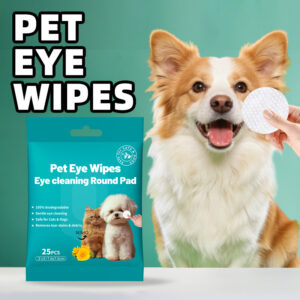 serui pet eye cleaning wipes | tear stain remover for cats & dogs, 25pcs/set, bulk & custom orders supported